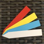 Ετικέτες με μύτη pvc 12τμχ