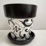 Πήλινο κασπώ 13cm art4