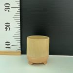 Κασπώ με ποδαράκι Ώχρα 9cm