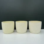 Κασπώ με σχέδιο - Κίτρινο